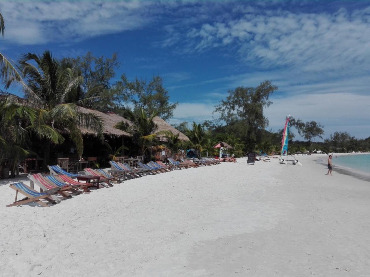 Sandbank Restaurant & Camping Koh Rong Kaoh Touch Екстер'єр фото