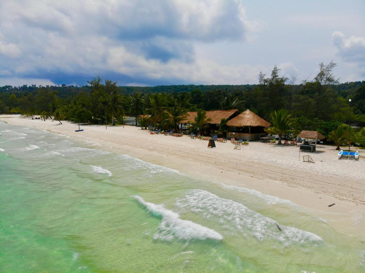 Sandbank Restaurant & Camping Koh Rong Kaoh Touch Екстер'єр фото