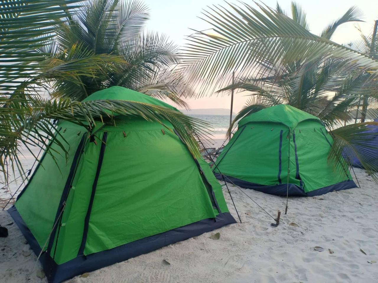 Sandbank Restaurant & Camping Koh Rong Kaoh Touch Екстер'єр фото