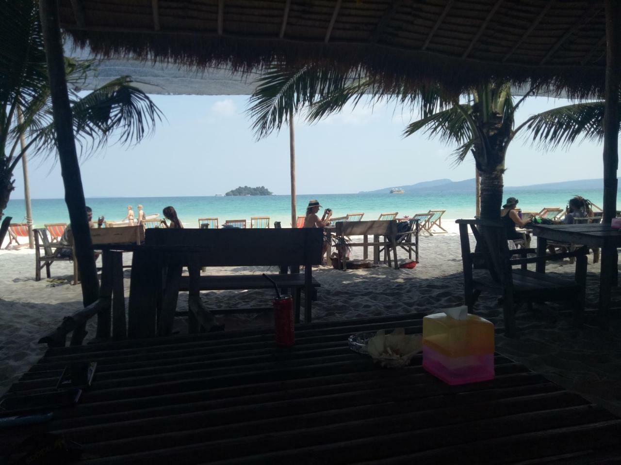 Sandbank Restaurant & Camping Koh Rong Kaoh Touch Екстер'єр фото