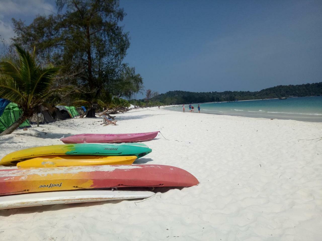 Sandbank Restaurant & Camping Koh Rong Kaoh Touch Екстер'єр фото