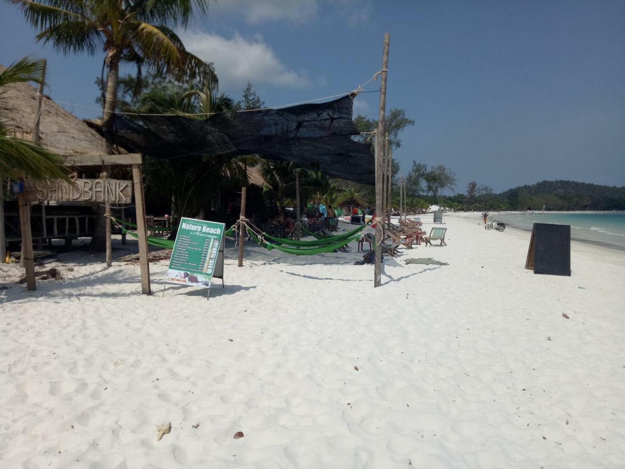 Sandbank Restaurant & Camping Koh Rong Kaoh Touch Екстер'єр фото