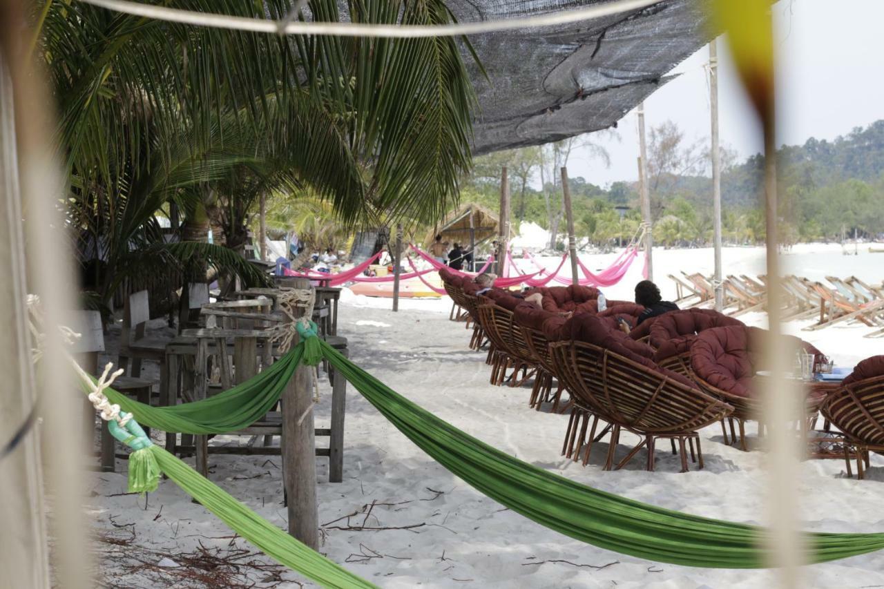 Sandbank Restaurant & Camping Koh Rong Kaoh Touch Екстер'єр фото